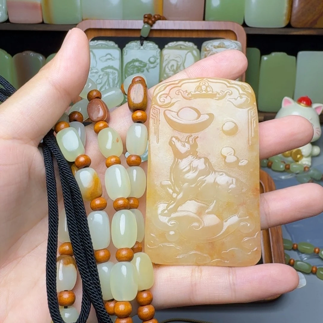 开**好新疆昆仑山料生肖牛