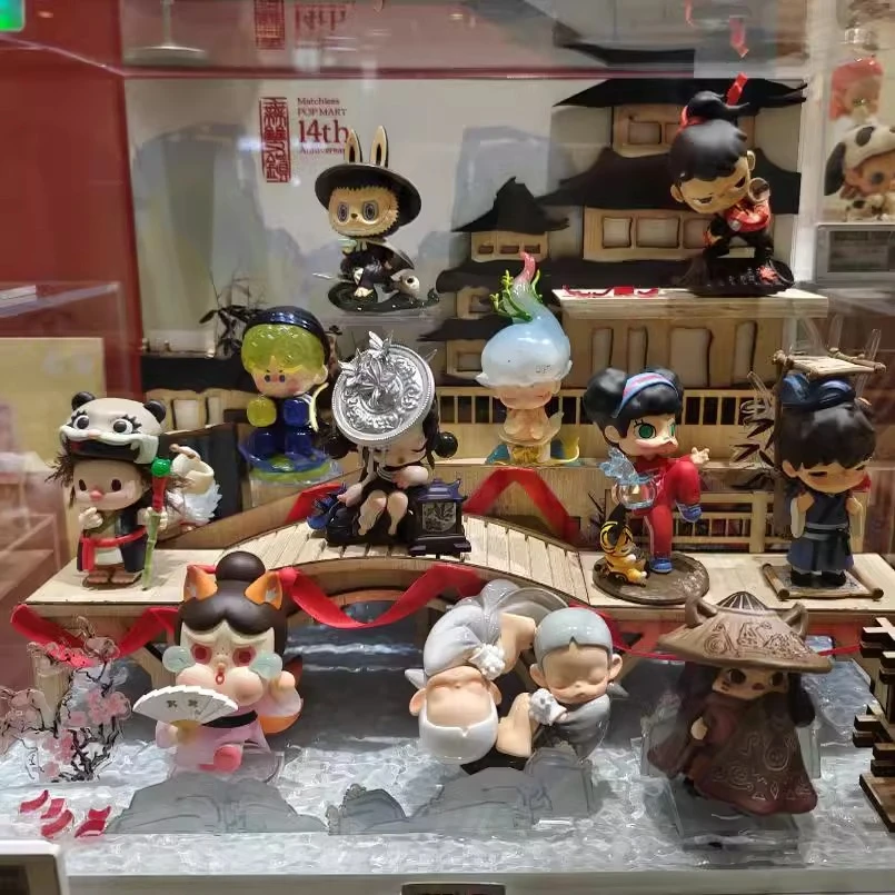 【直播拆盒隐藏端】POP MART无双镇十四周年系列盲盒