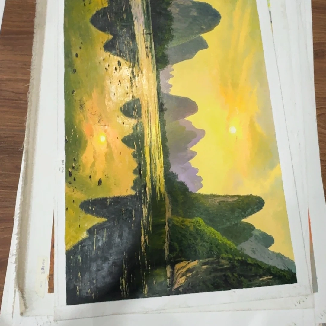 油画原创手绘油画作品