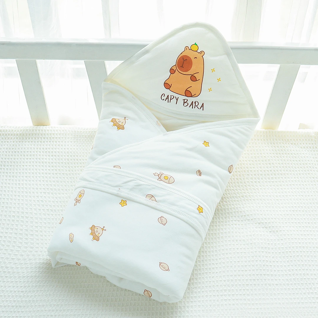 蛇年宝宝初生婴儿包被春秋冬季厚新生儿抱被薄款纯棉产房用品包单