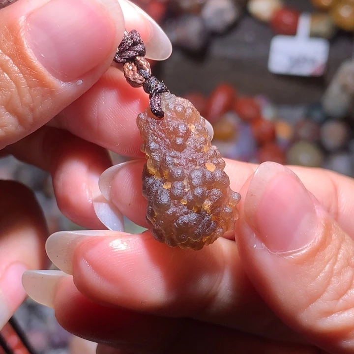 未镶嵌玛瑙/玉髓珠宝半成品