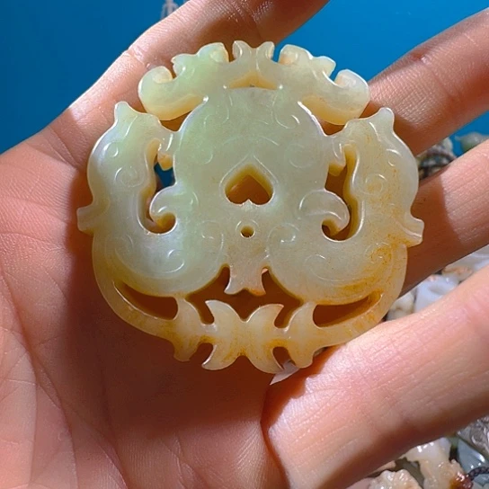 和田玉（糖玉）未镶嵌挂件s*h