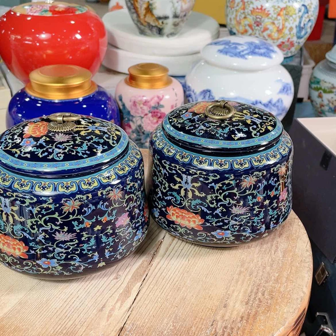 【闪购商品】罐陶瓷茶叶罐密封罐