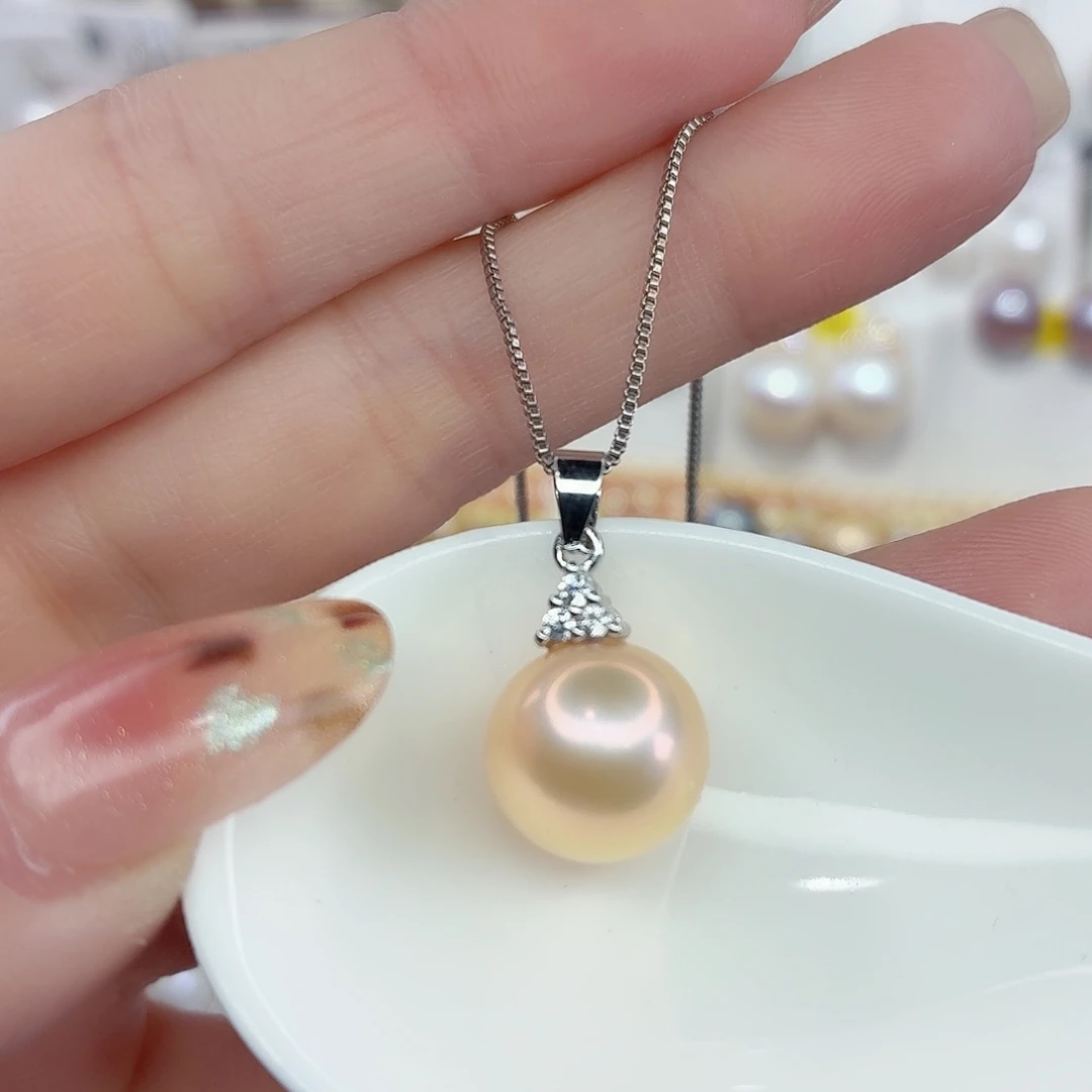 合金淡水珍珠颈饰