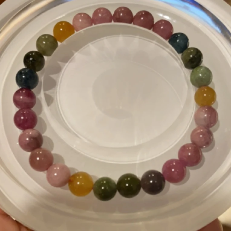 碧玺手串——天然手串