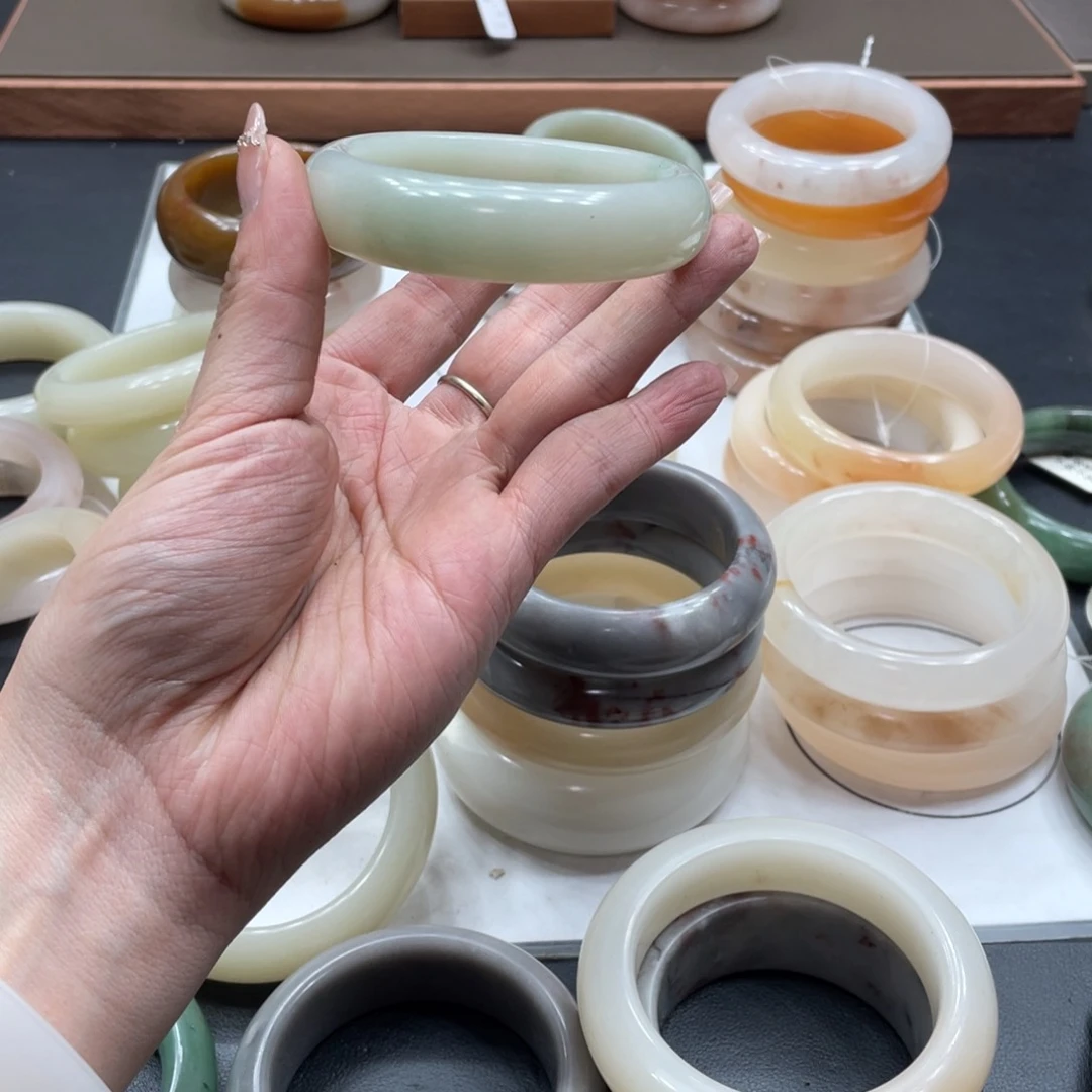 查罗石手镯合金新***儿