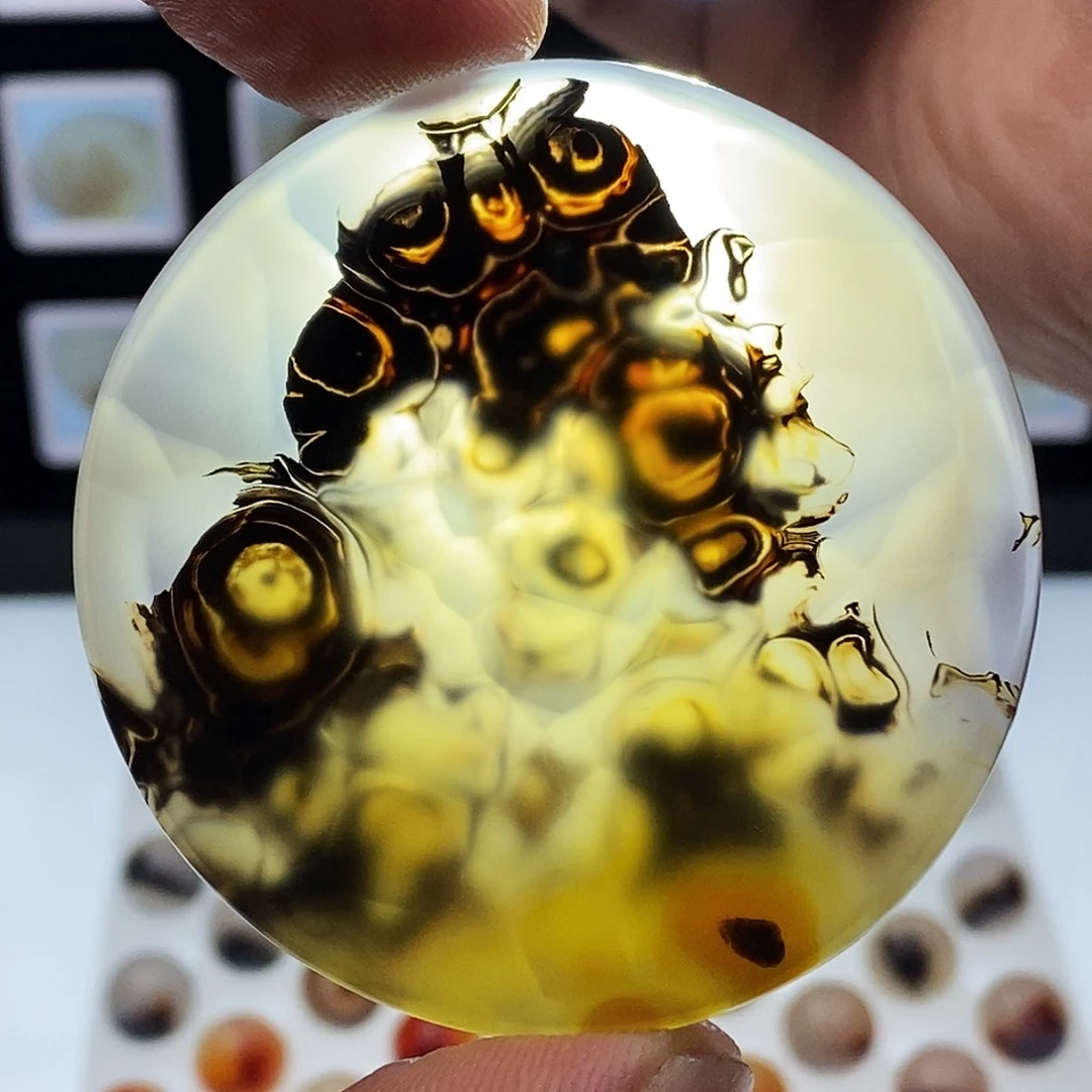 玛瑙/玉髓未镶嵌吊坠(不含链)51