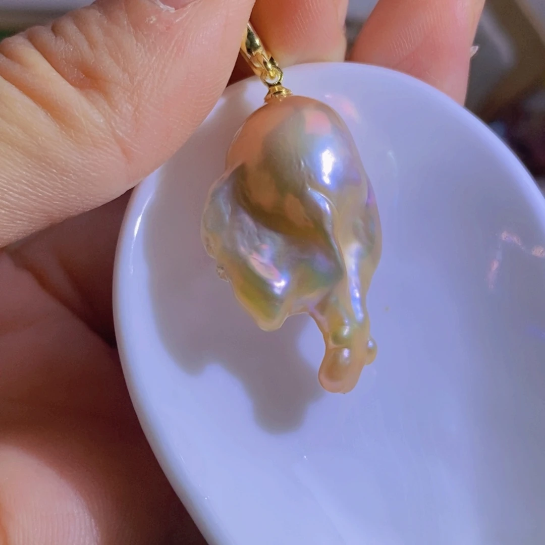 银S925镶嵌特价（不退不换）淡水珍珠