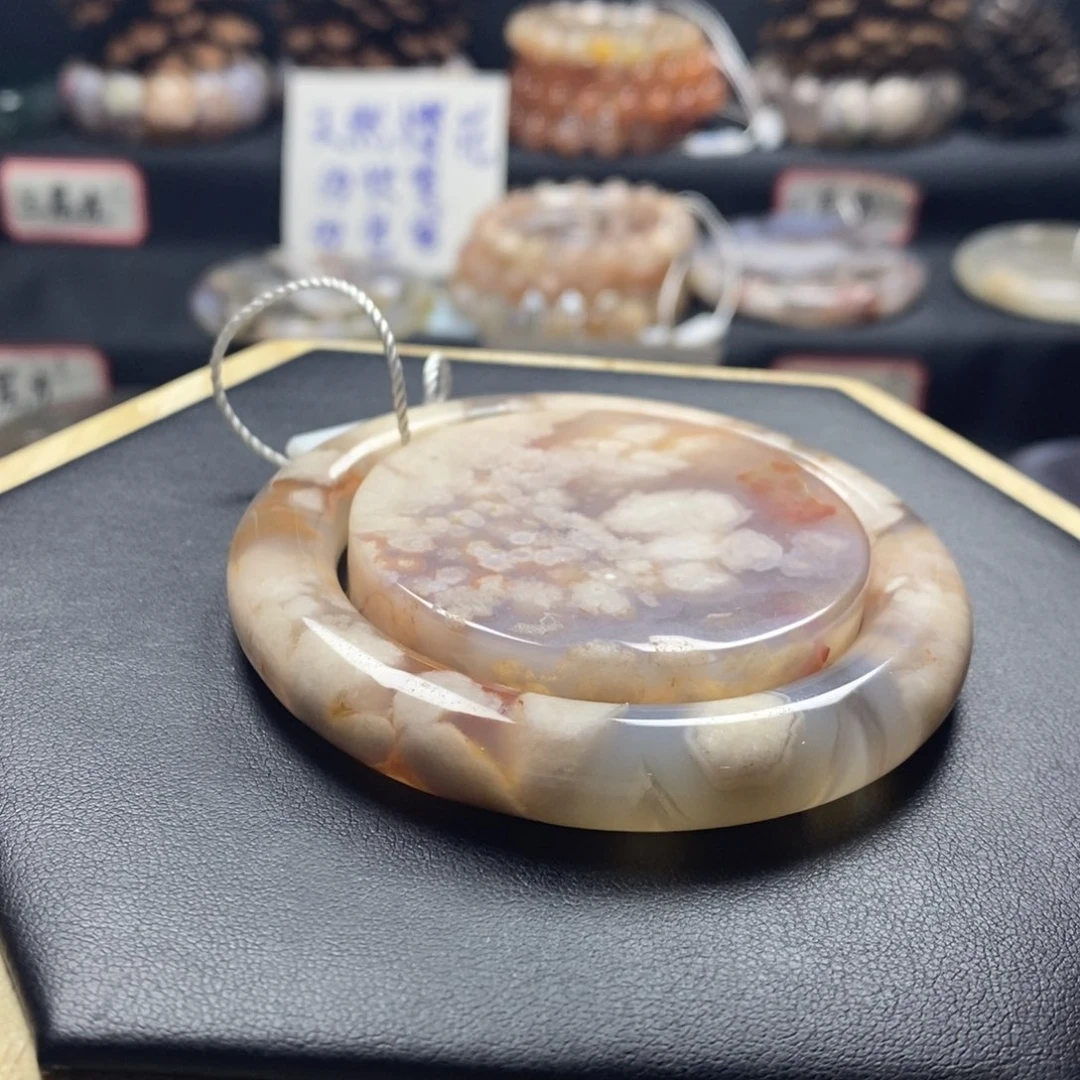 瘦***富玛瑙/玉髓未镶嵌手镯（圆镯）