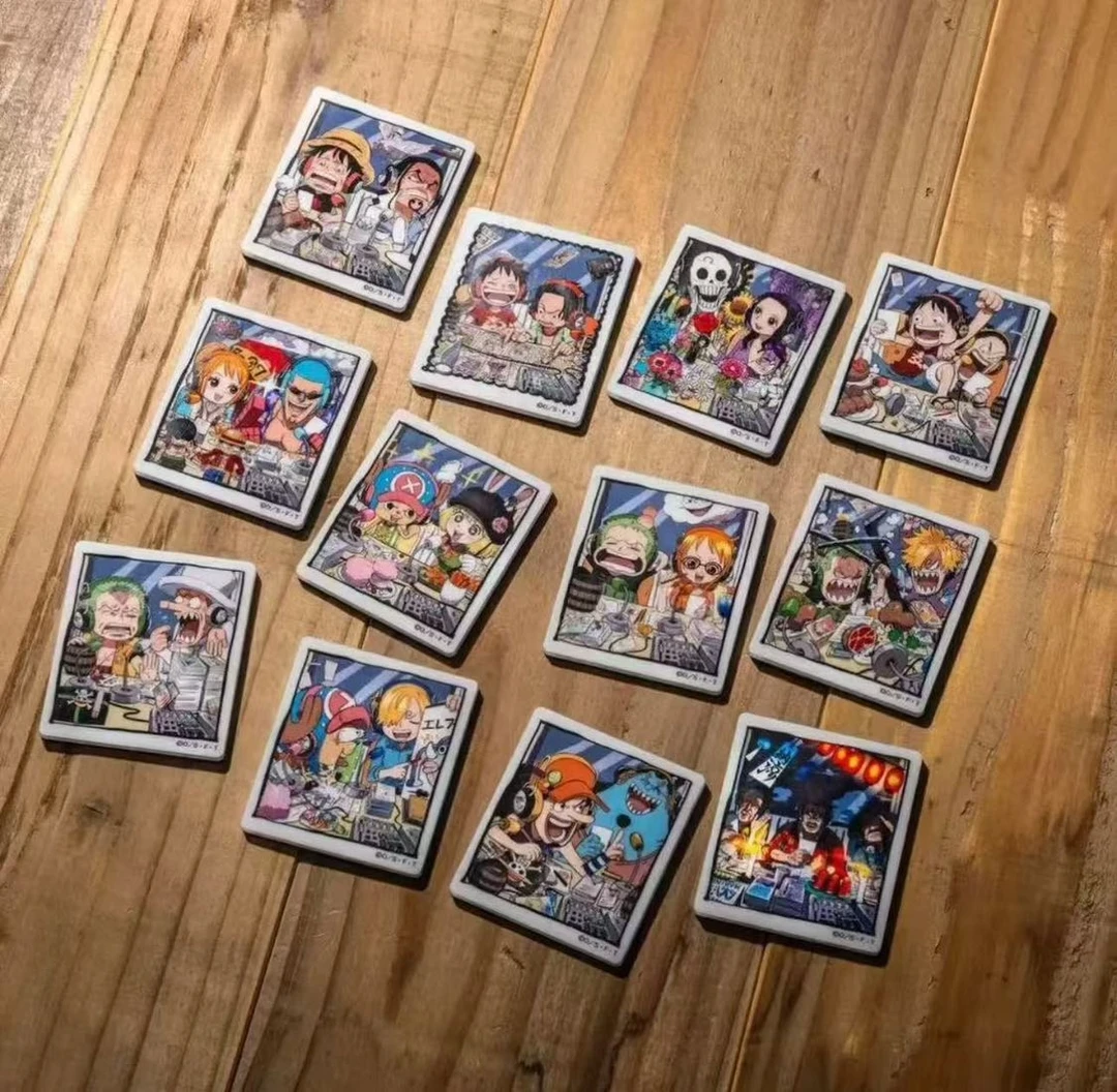 【海贼王】海贼草帽屋漫画冰箱贴盲盒 未成年禁止下单