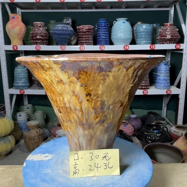 景德镇陶瓷花盆花器938