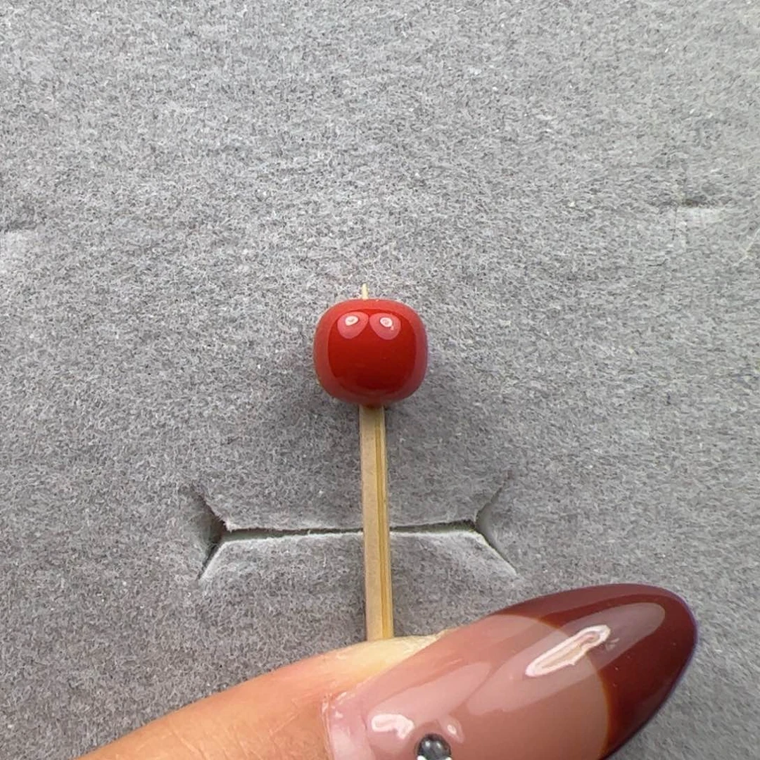 未镶嵌珠子南红玛瑙玉*