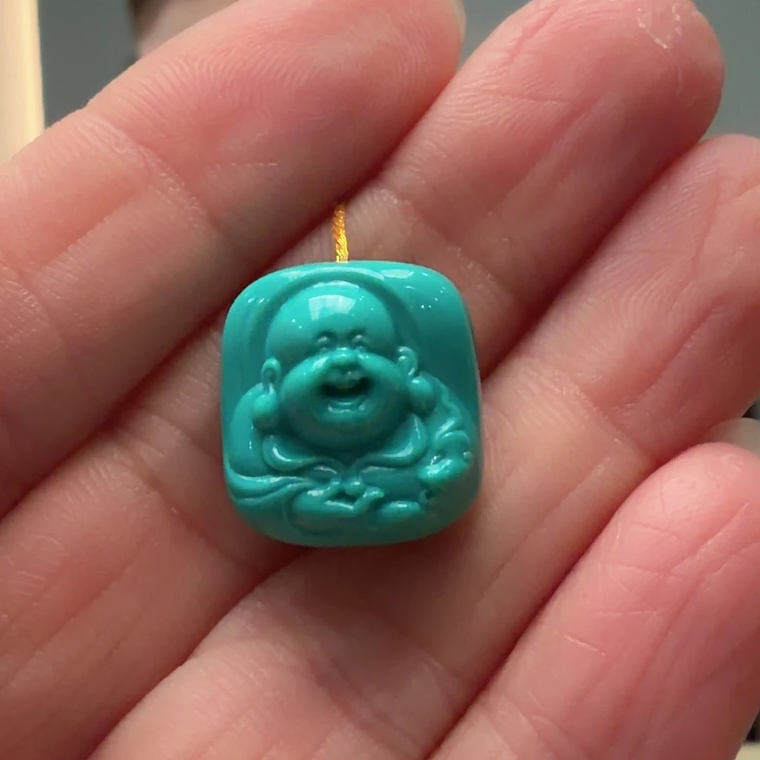 绿松石未镶嵌颈饰