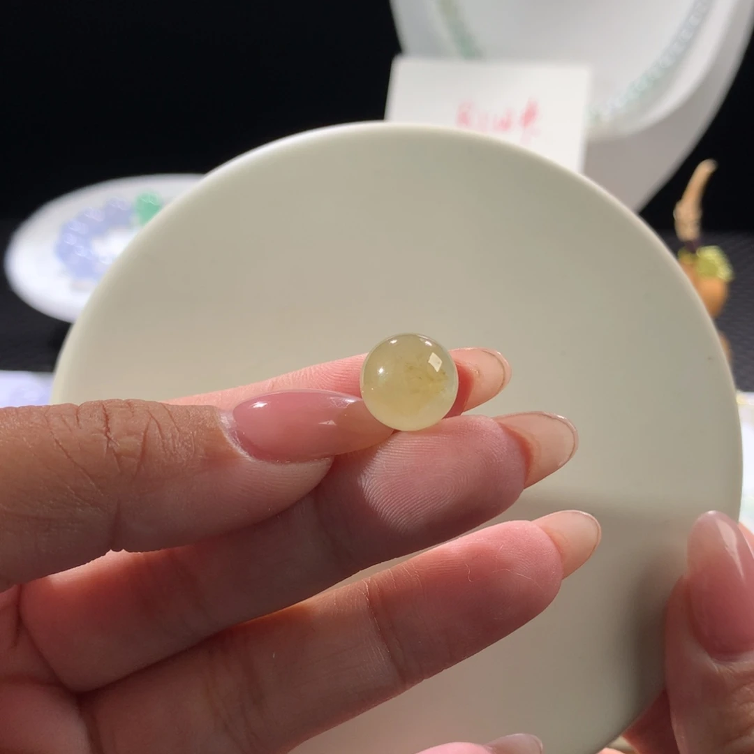 未镶嵌手串翡翠卡12黄