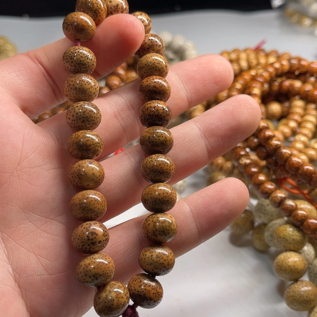 星月菩提吊坠12/10深咖色苹果手持