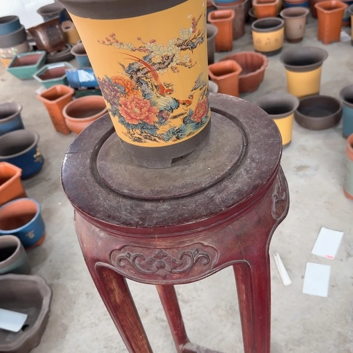 紫砂紫砂花盆21^25