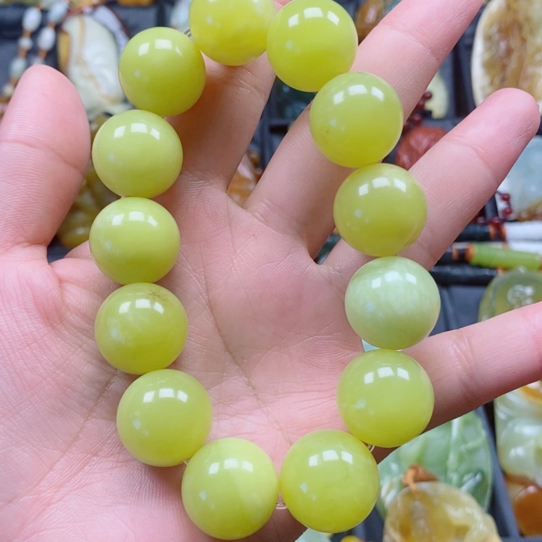 合金蛇纹石玉颈饰