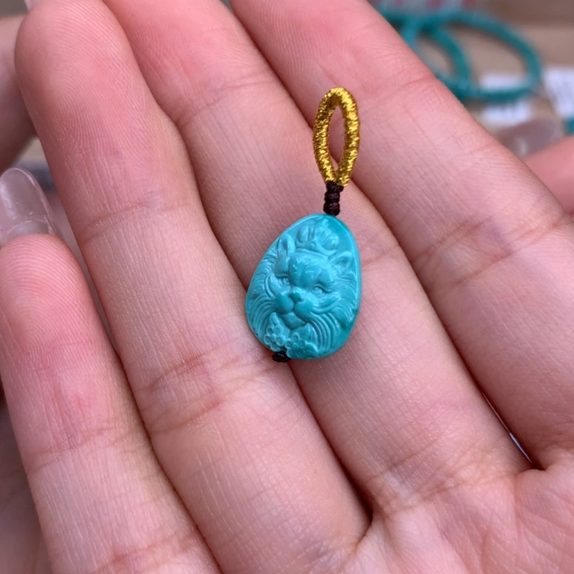 【闪购商品】绿松石雕刻未镶嵌