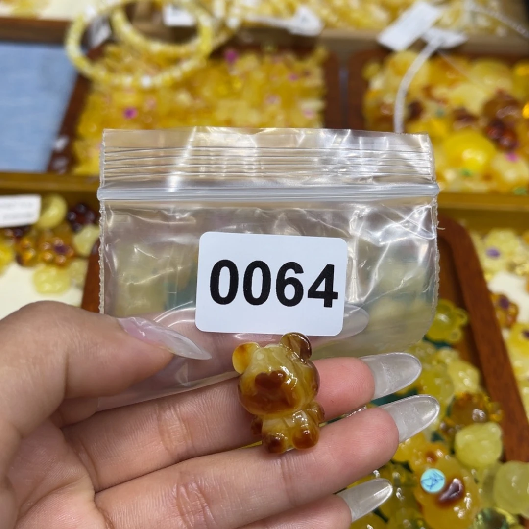 琥珀珠宝奇石未镶嵌L***露