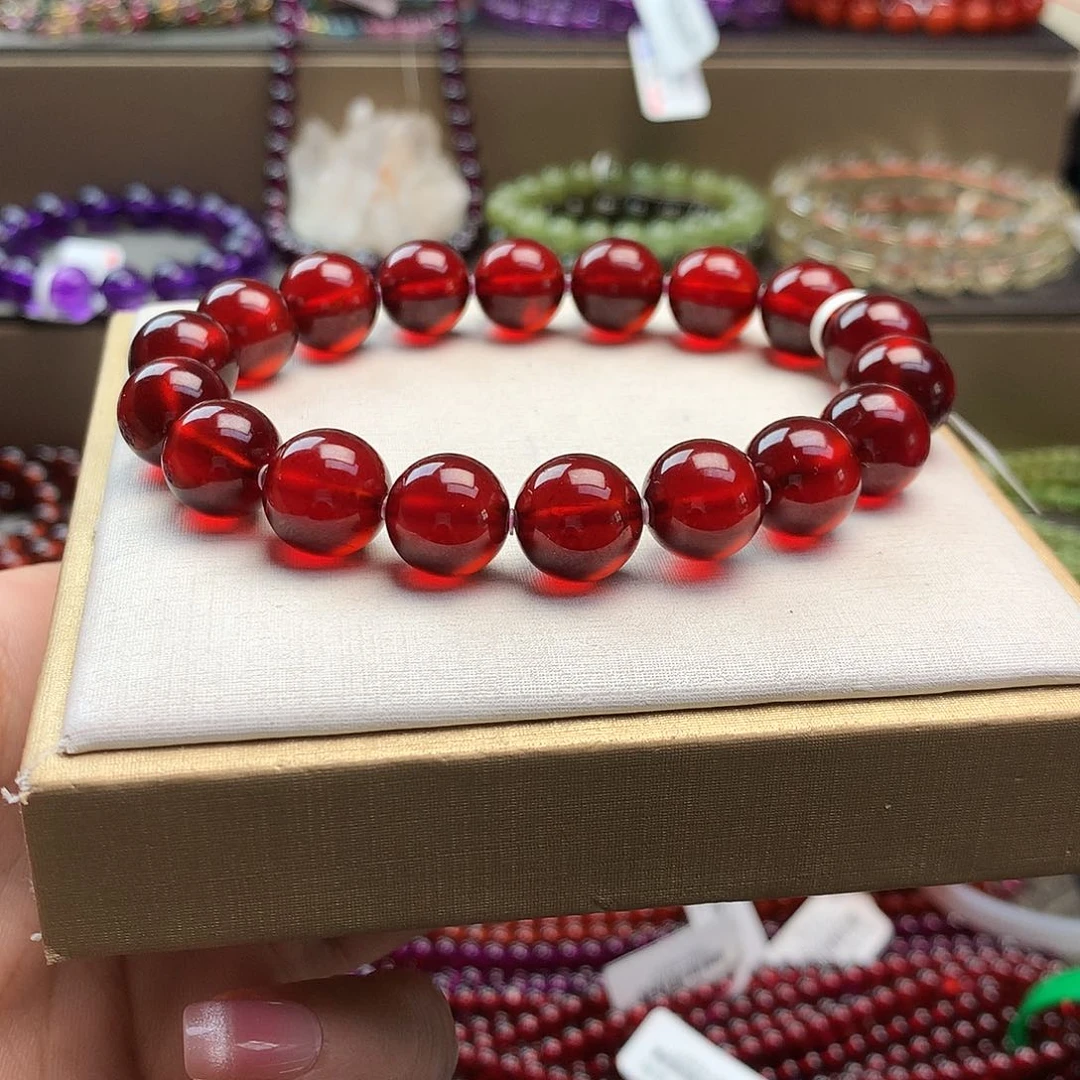 静***湖手链未镶嵌石榴石12