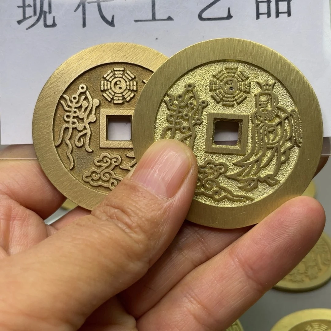 铜用****3现代仿制工艺文创铜币