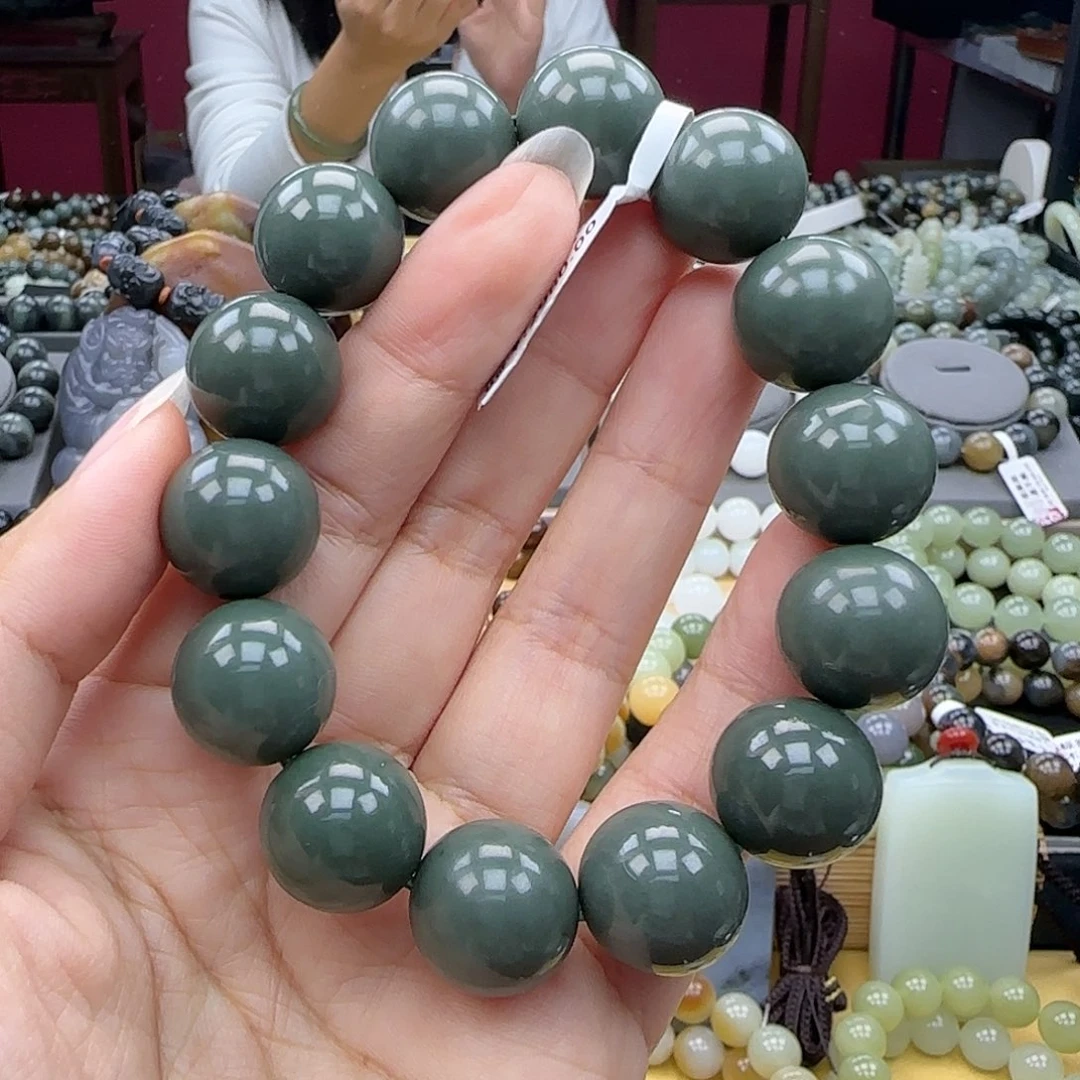 和田玉手链未镶嵌