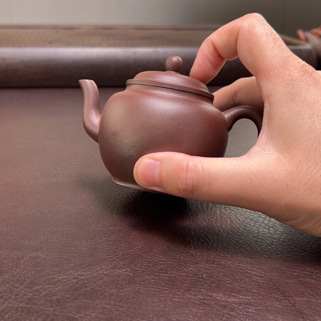 紫砂茶壶宜兴紫砂壶的制作微瑕