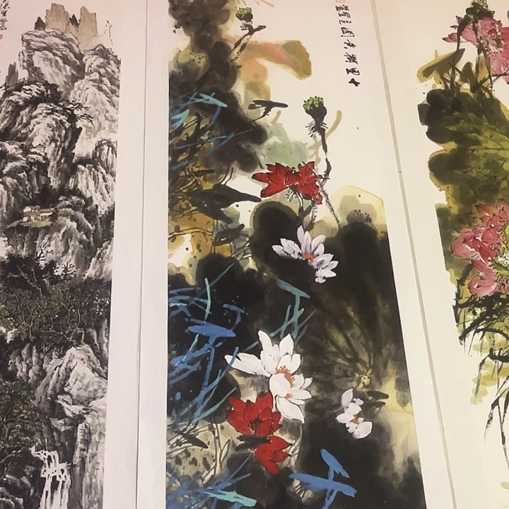 国画张圣敏先生纯手绘作品