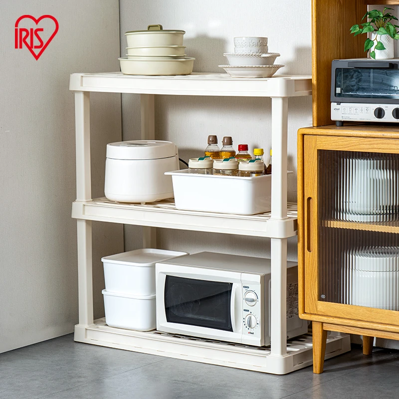 【商城】爱丽思书架置物架落地卧室家用多层储物爱丽丝收纳展示架子