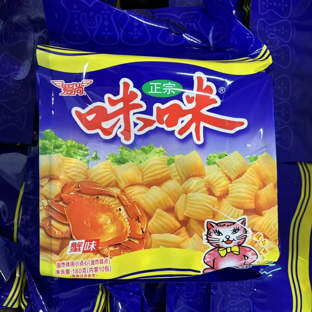 咪咪油炸休闲小点心（蟹味）（新）