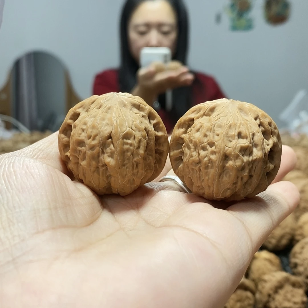 吊坠文玩核桃铁锤37