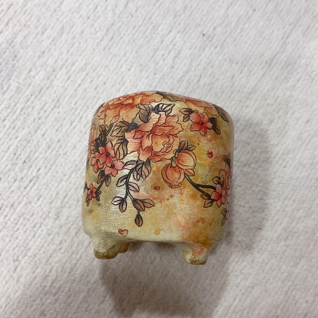 梁***贝花盆紫砂陶瓷多肉花盆精品