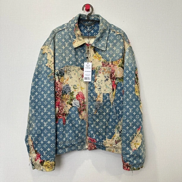 99新 LouisVuitton/路易威登 花卉外套/尺码50/编号20269
