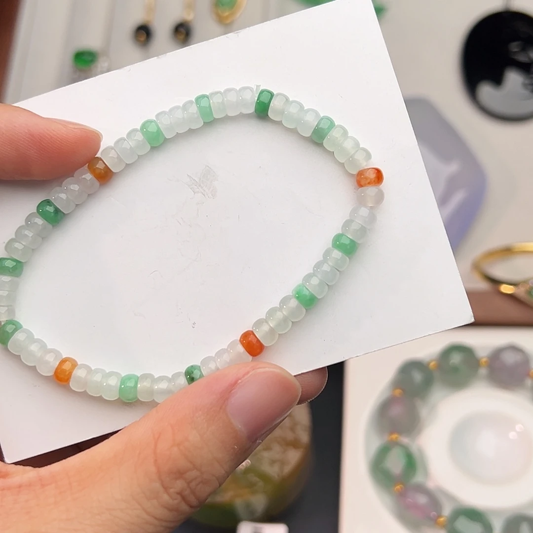 翡翠未镶嵌手串手串