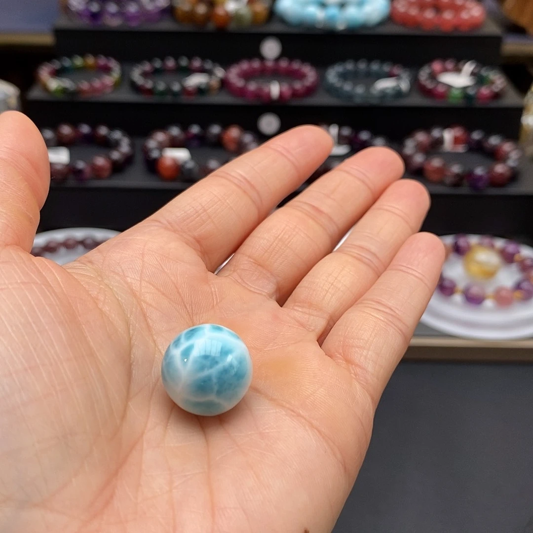 针钠钙石（海纹石）未镶嵌吊坠(不含链)果****✨