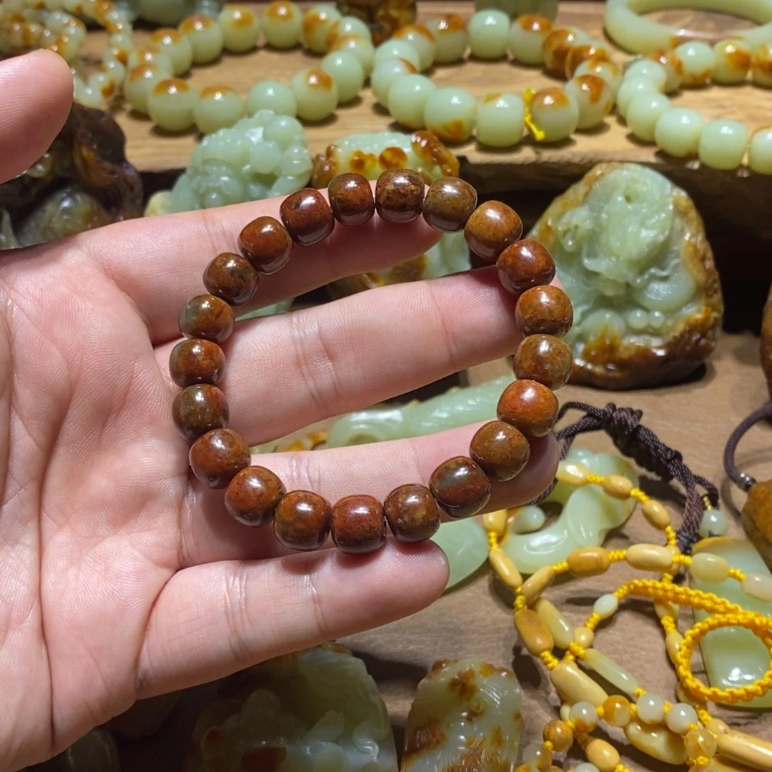 岫岩河磨玉（透闪石质玉）未镶嵌珠宝奇石