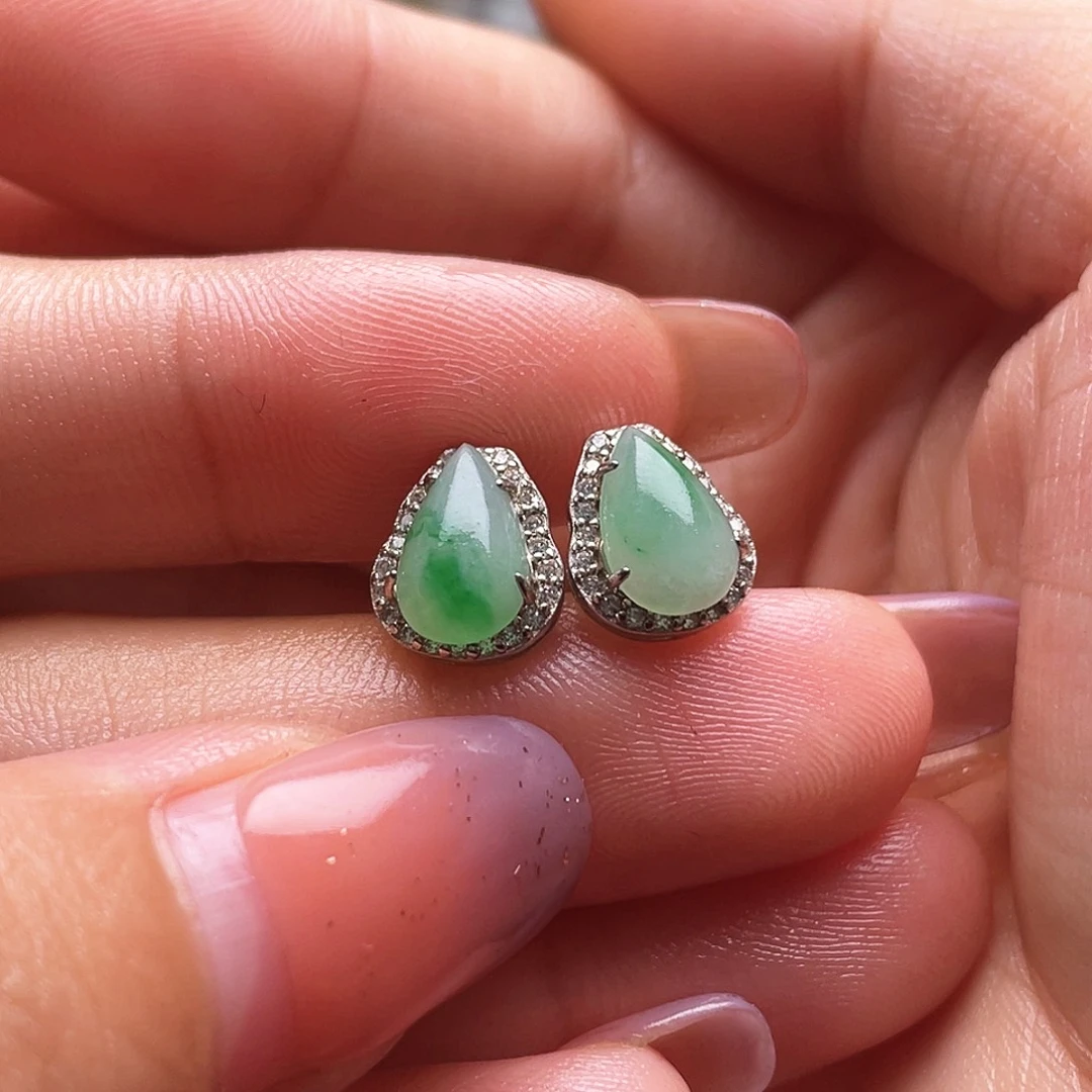 定制翡翠挂件未镶嵌天然