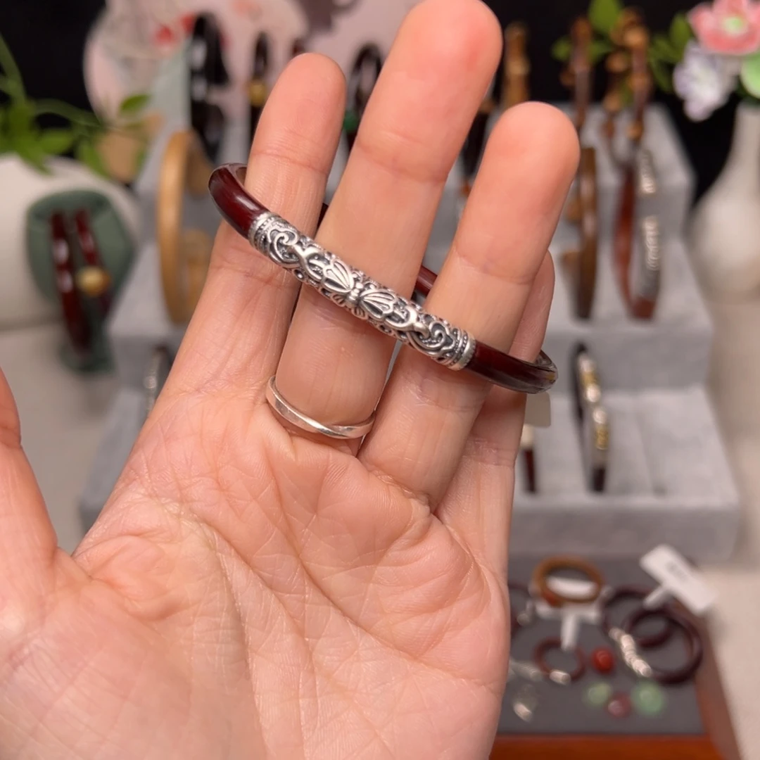 凛***夜手串/手链藤类鸡血藤手镯