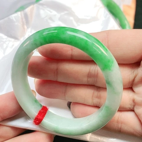 未镶嵌手镯翡翠正圈2344