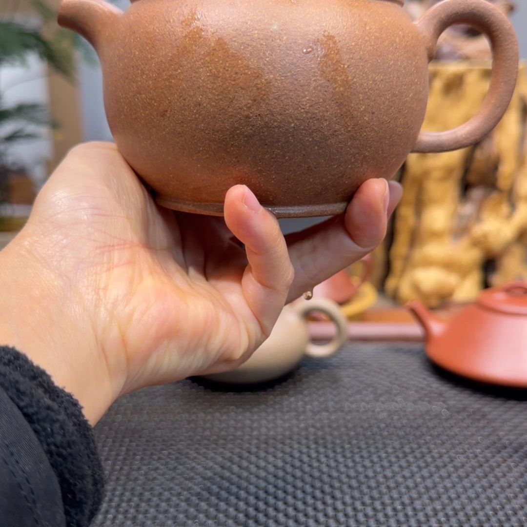 正***茶壶紫砂降坡泥汉瓦350cc特价