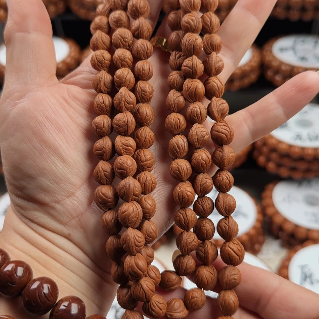 桃核吊坠原皮脖挂