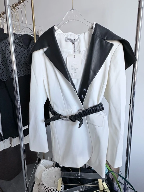 SARAH CHEN 立体大蝴蝶结西装