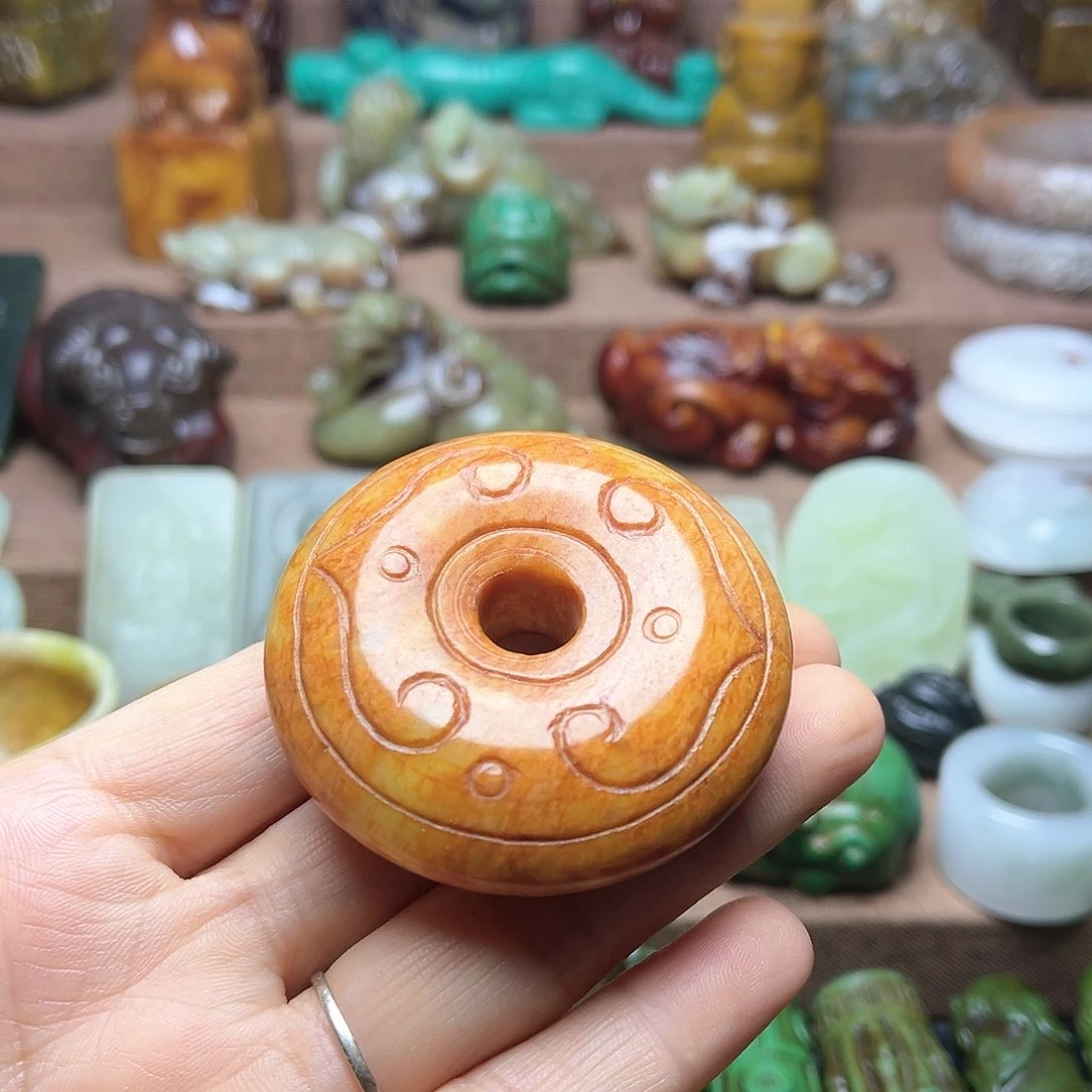 白玉菩提吊坠56。。