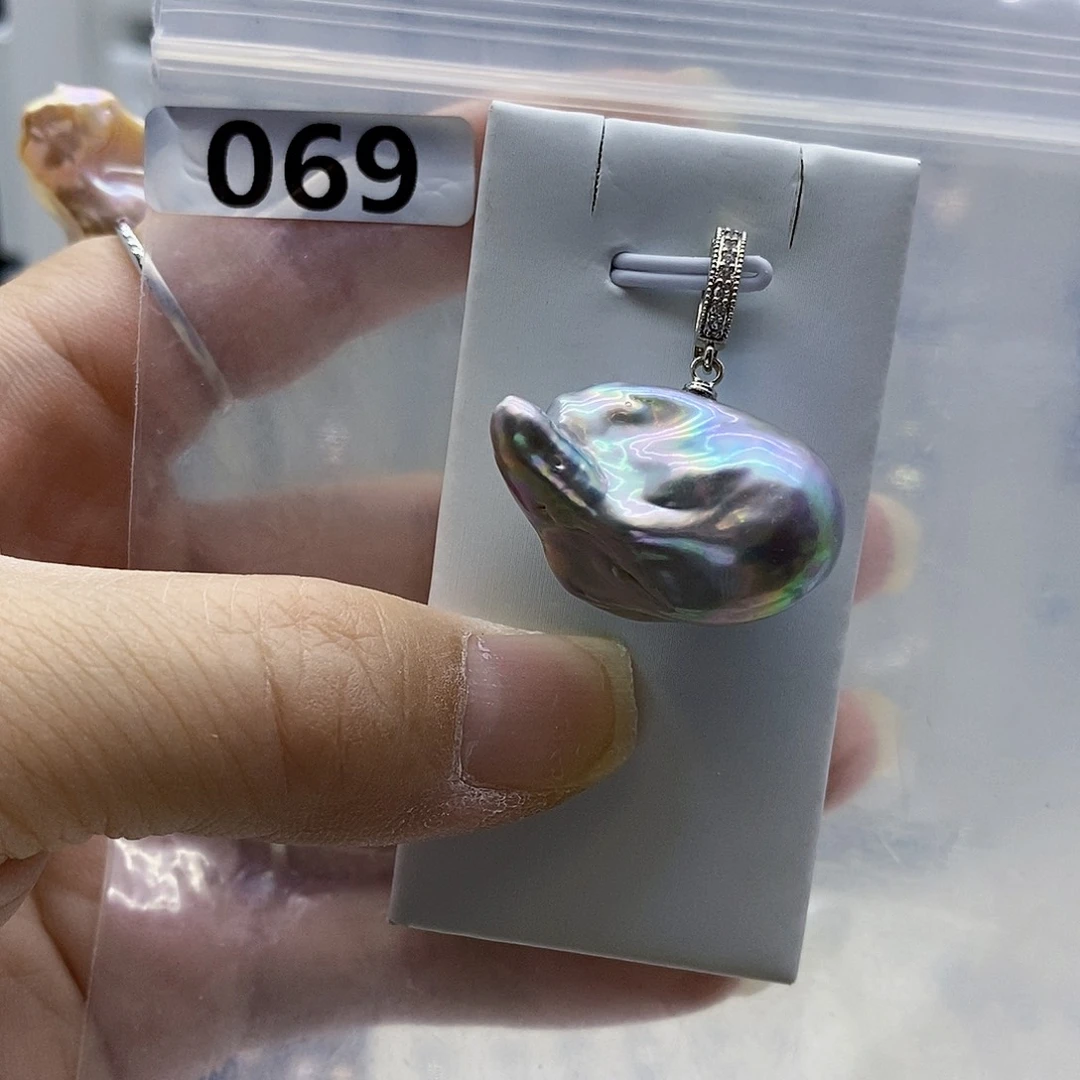 颈饰合金淡水珍珠