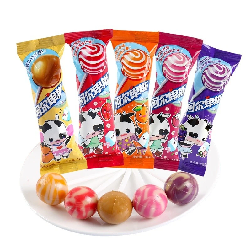 【2个水果橡皮兑换1个】阿尔卑斯棒棒糖10g