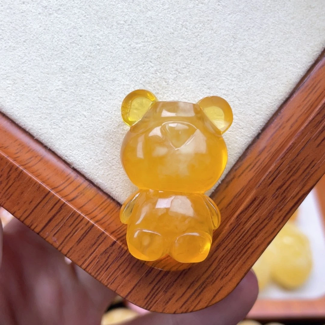 琥珀裸石未镶嵌蜜蜡