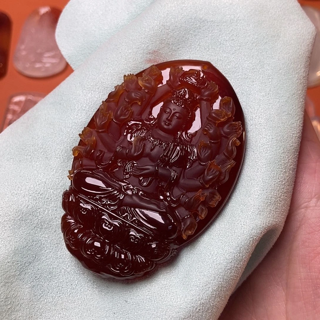 無***為玛瑙/玉髓未镶嵌颈饰