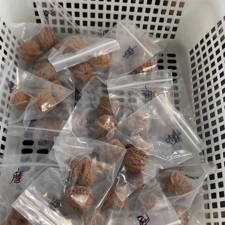 吊坠文玩核桃小磨盘瑕疵