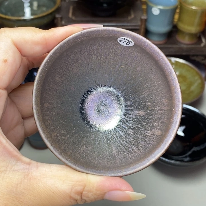 茶盏建窑建盏主人杯微瑕