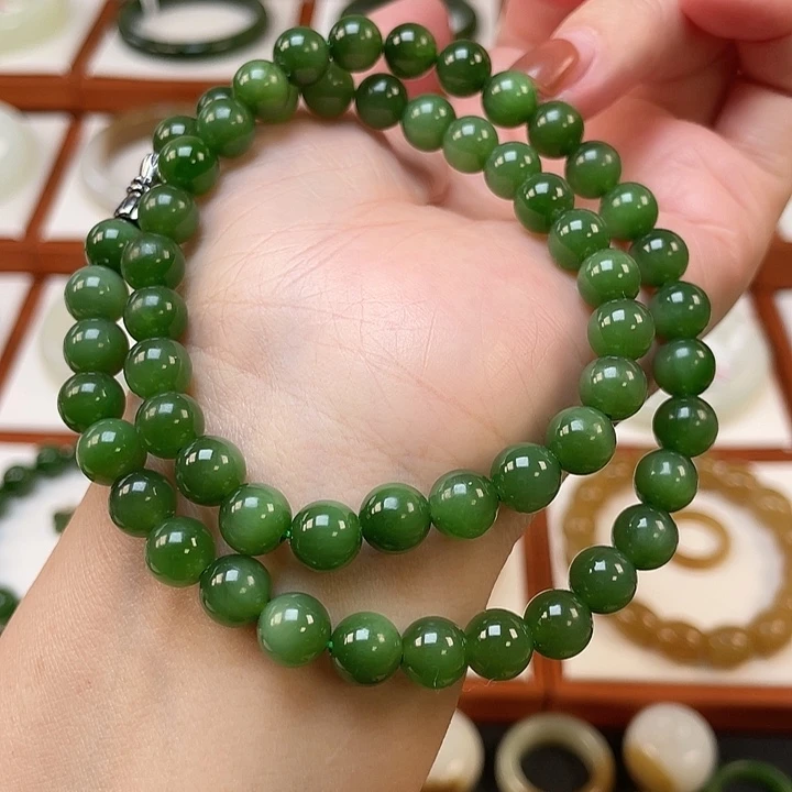 和田玉（碧玉）未镶嵌颈饰